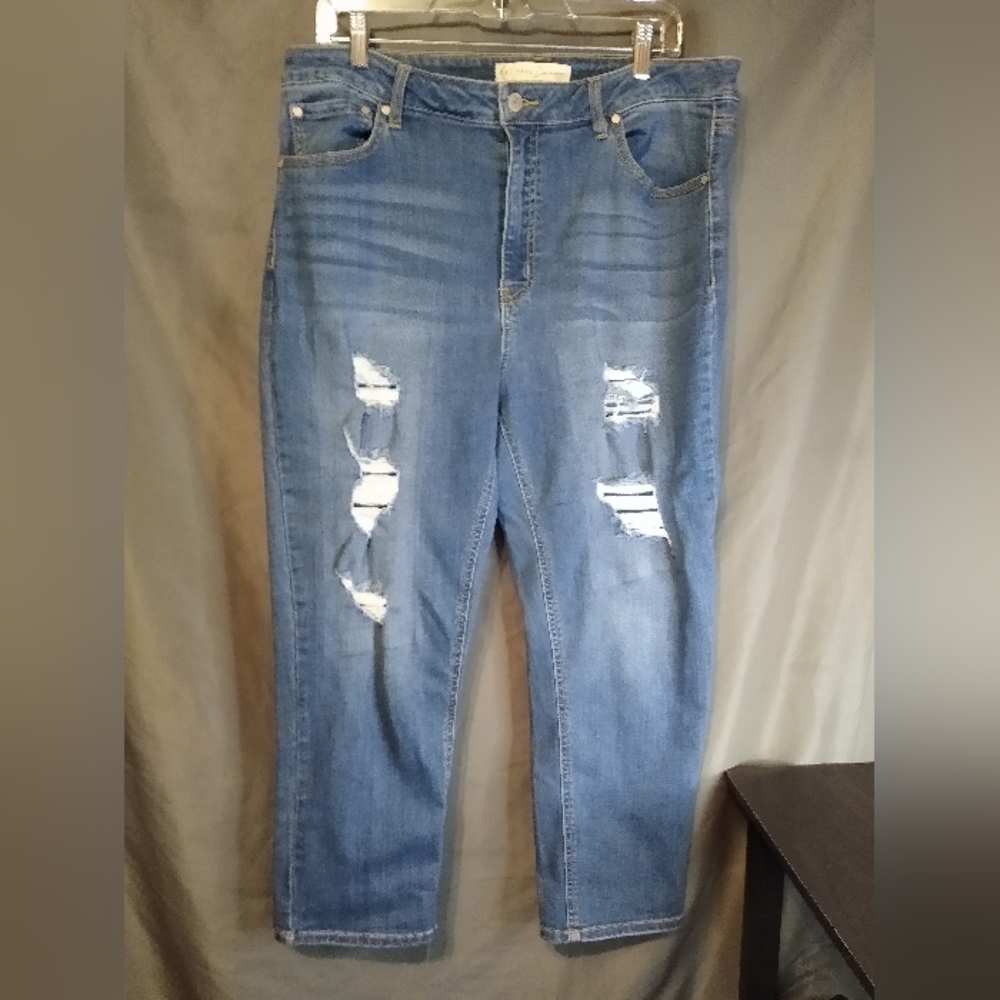 Est 1946 denim Blue Distressed Jeans